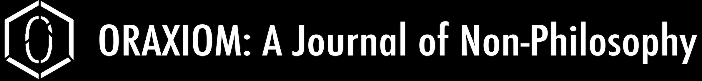 Oraxiom: A Journal of Non-Philosophy