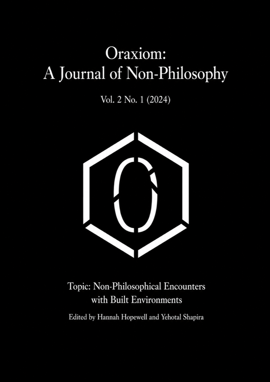 Non-Philosophical Encounters with Built Environments